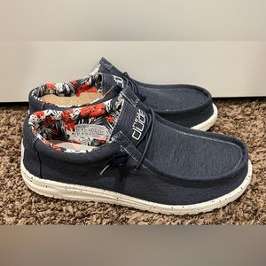 Hey Dude Wally Stretch Mens Slip On Shoes